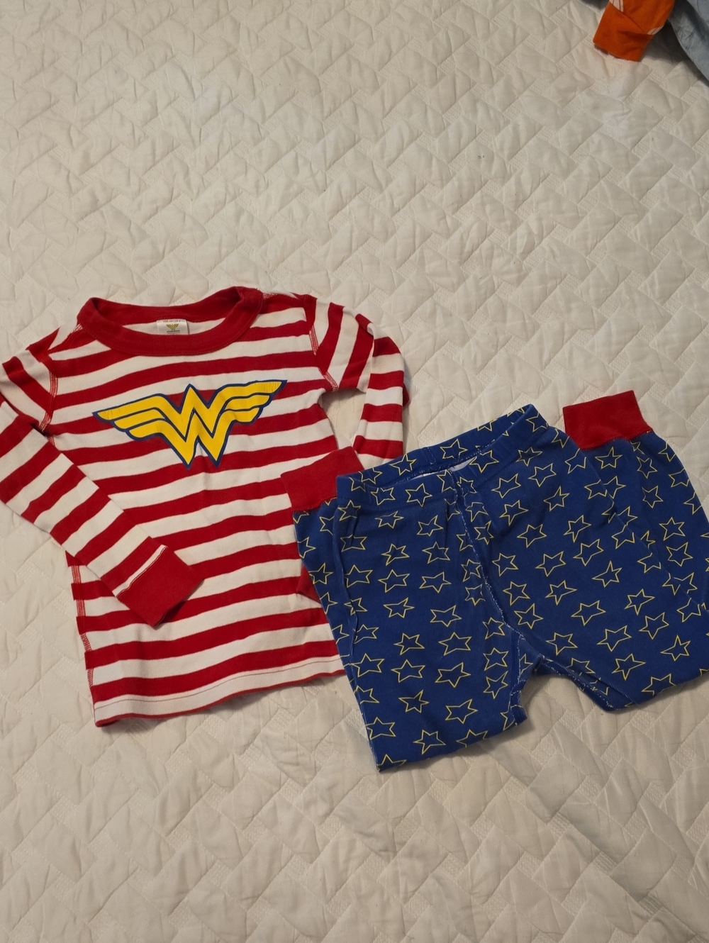 Hanna Andersson Kids Wonder Woman PJs